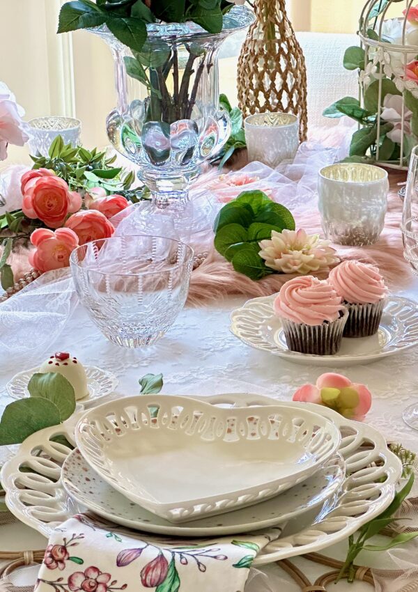 A Romantic Picnic Inspired Valentine’s Day Table