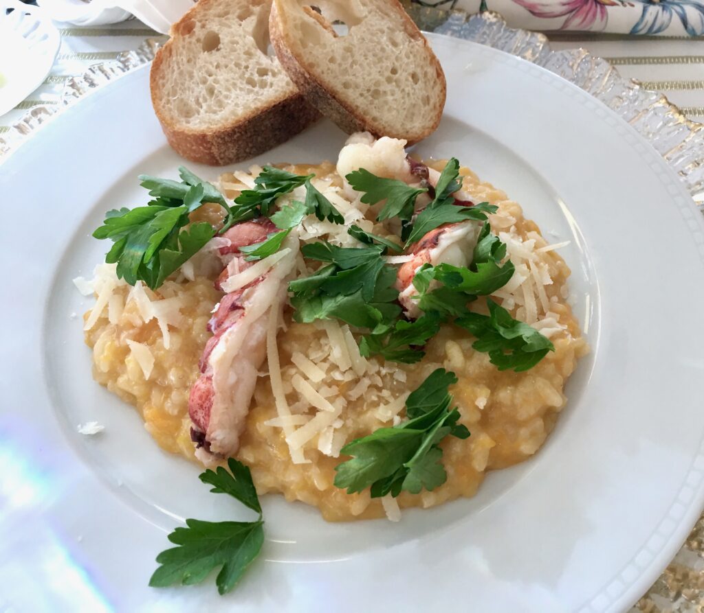 Butternut Squash Risotto Two Ways