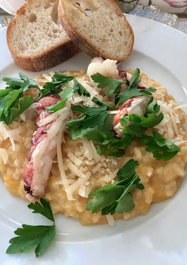 Butternut Squash Risotto Two Ways