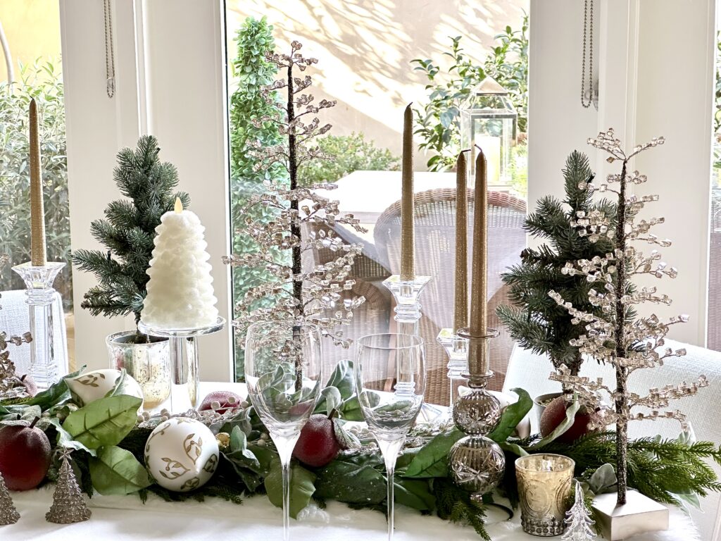 A Winter Wonderland Christmas Table Design