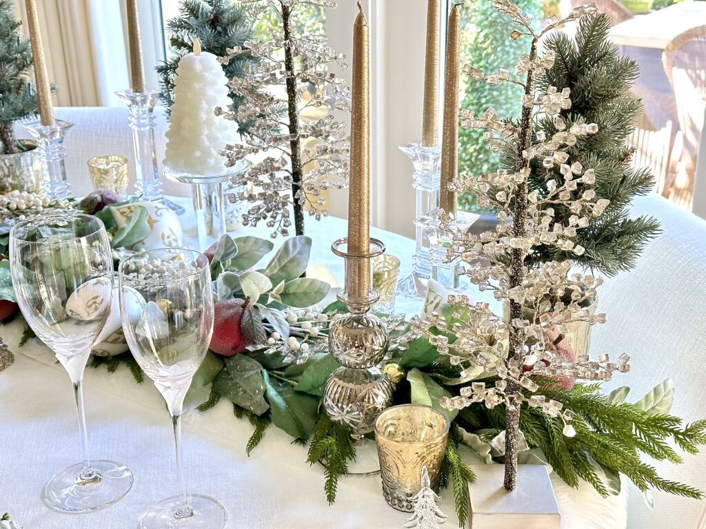 A Winter Wonderland Christmas Table Design