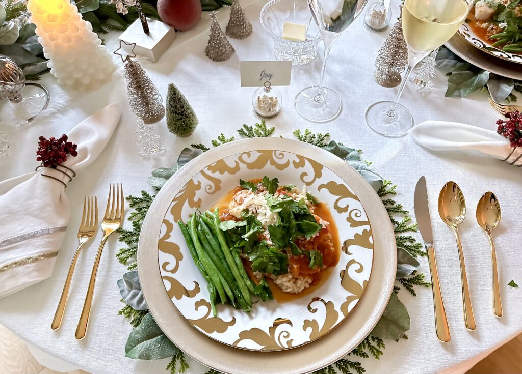 A Winter Wonderland Christmas Table Design