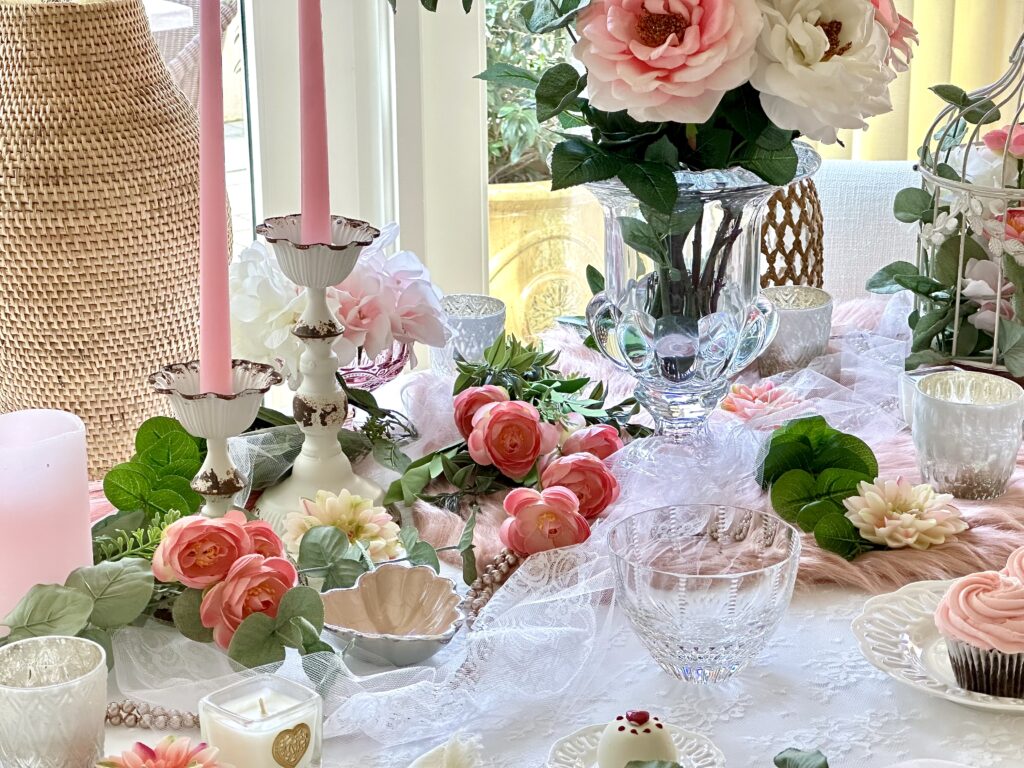 A Romantic Picnic Valentine's Day Table Design