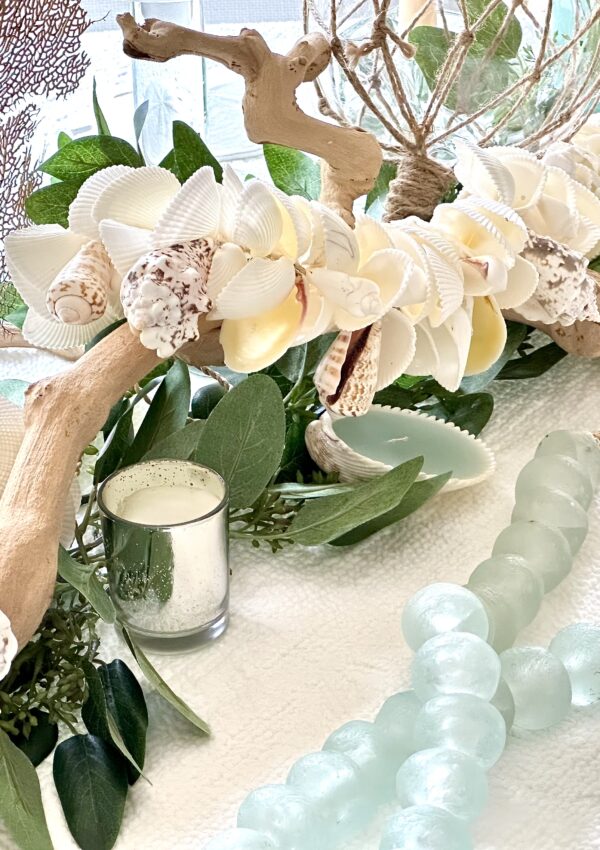 An Easy and Elegant Coastal Centerpiece Design