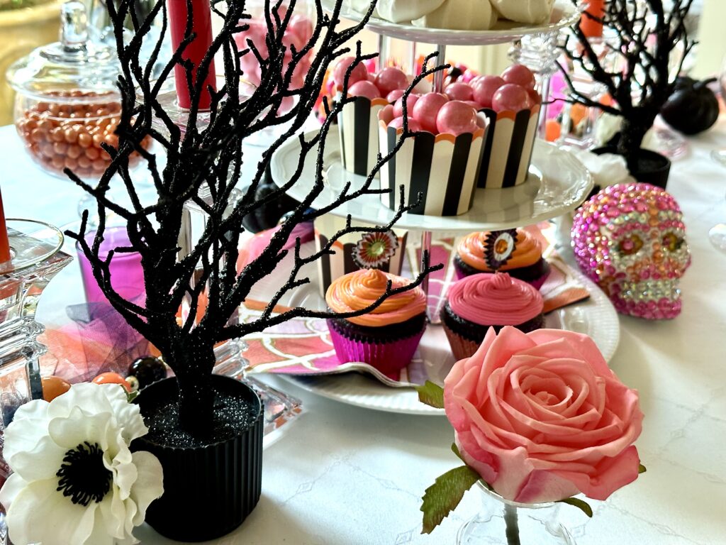 A Colorful Halloween Table Design Inspired by Sweets and Treats