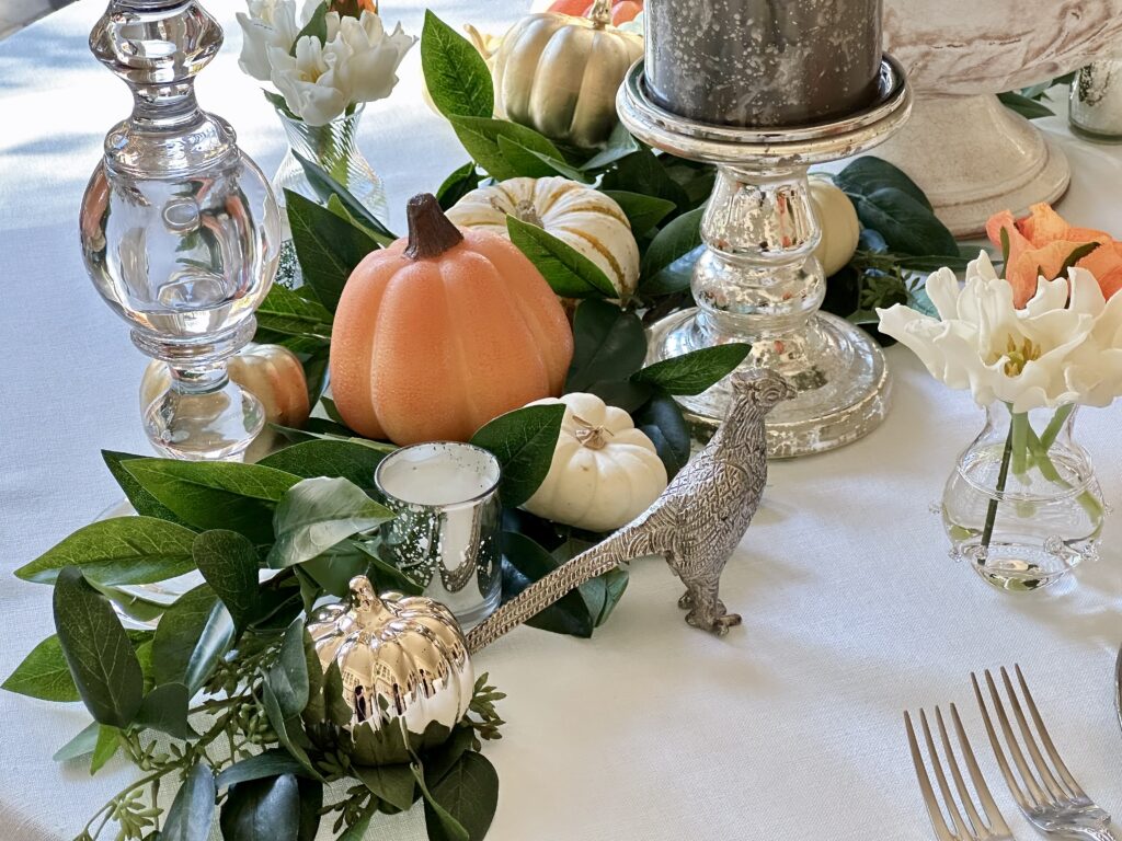 A Beautiful Garden Inspired Thanksgiving Day Table