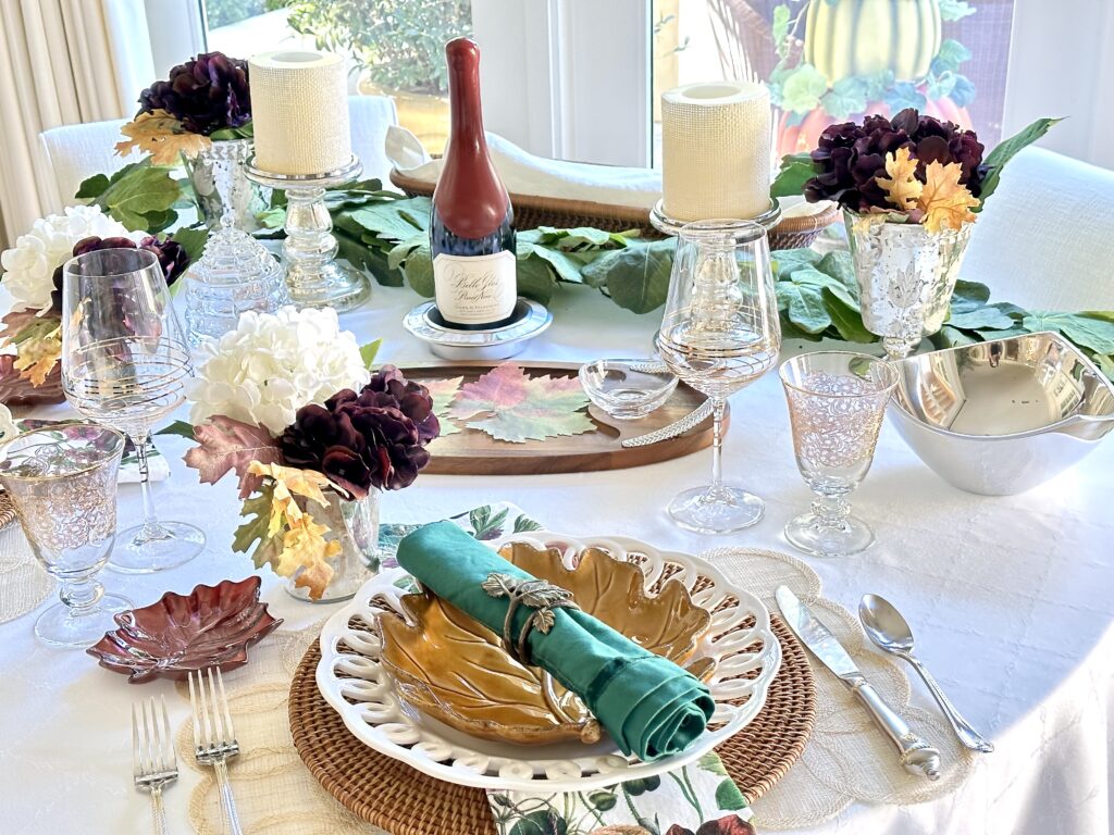 A Wine Country Table Design