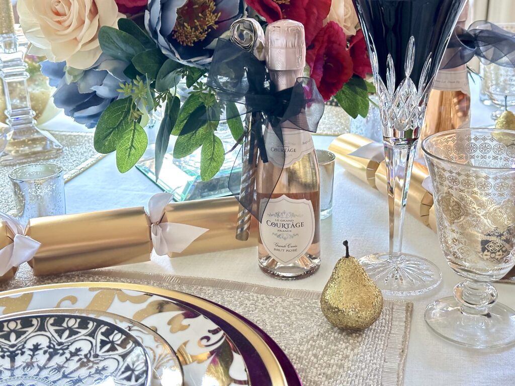 A Colorful New Year’s Eve Tablescape