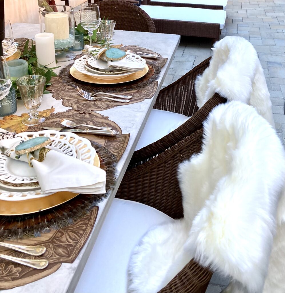 How To Tablescape - The Extras