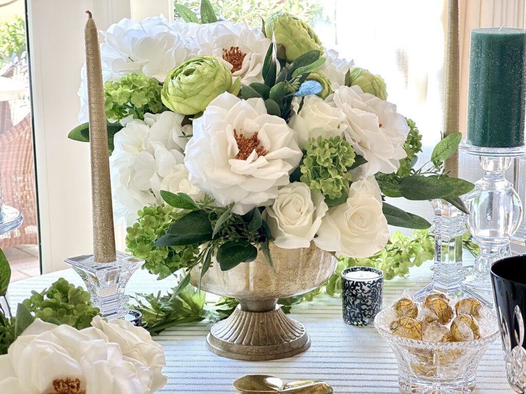 An Elegant St. Patrick's Day Tablescape