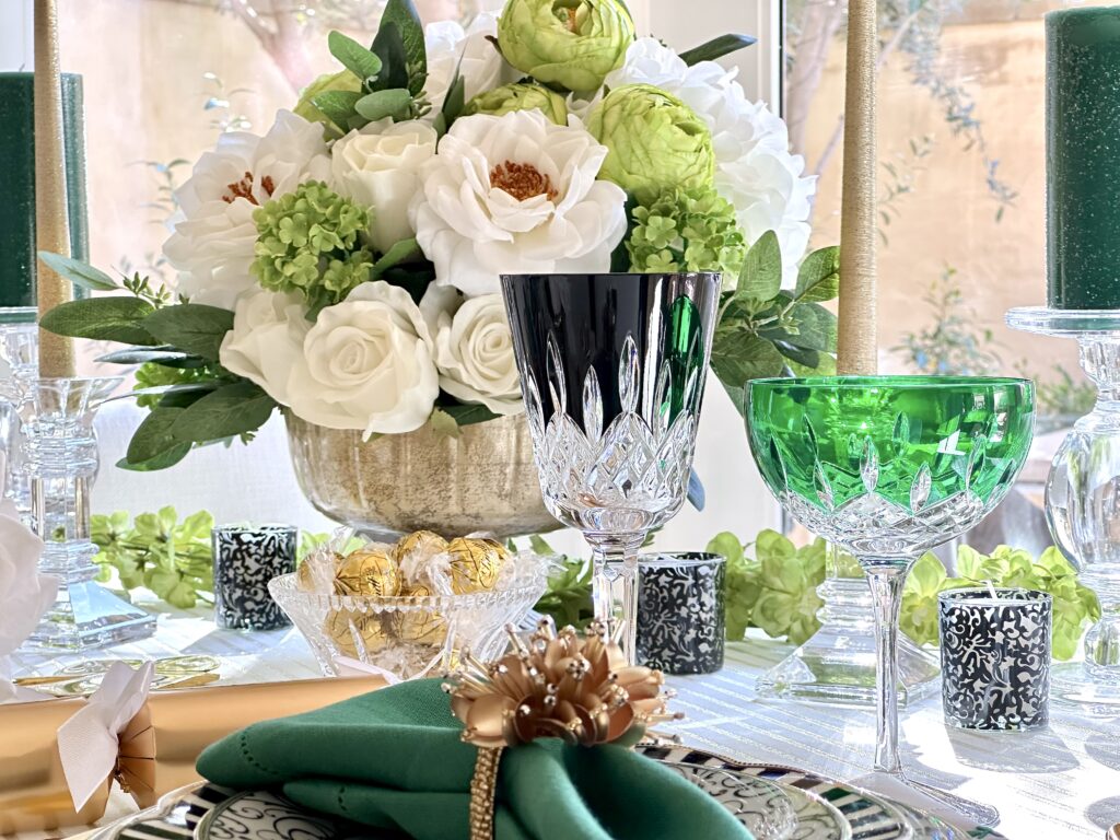 An Elegant St. Patrick's Day Tablescape