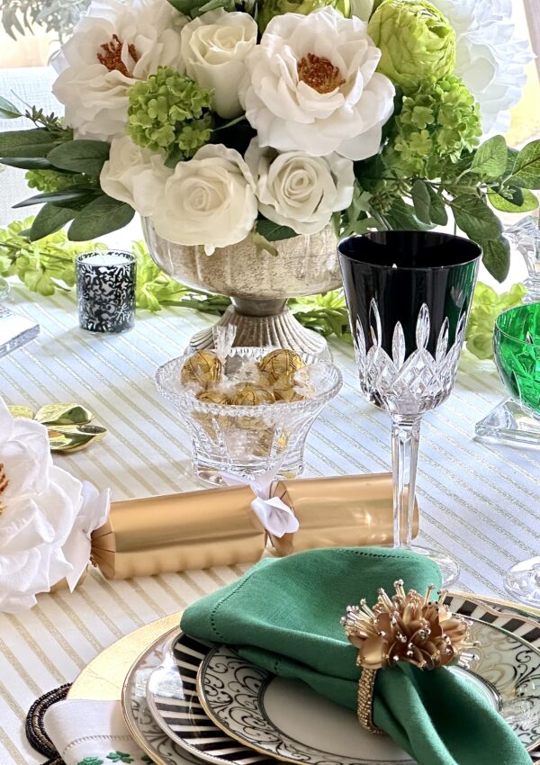 An Elegant St. Patrick’s Day Tablescape