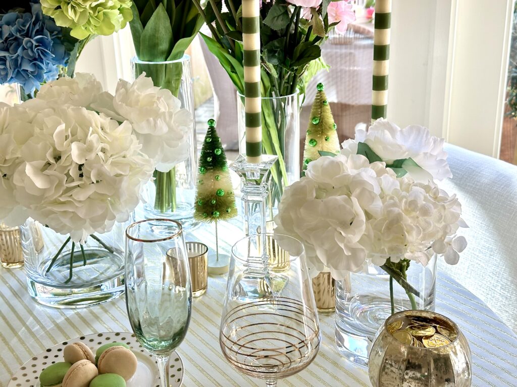 Rainbow St. Patrick's Day Tablescape