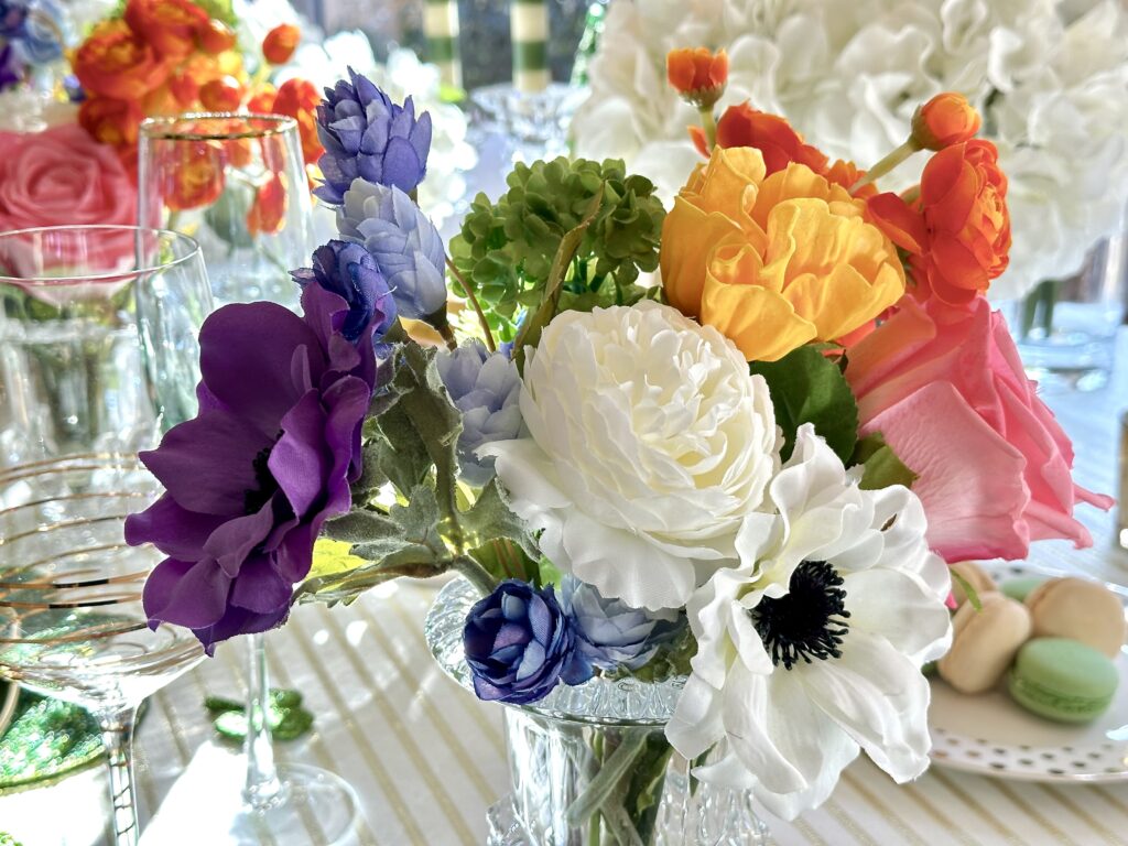 Rainbow St. Patrick's Day Tablescape