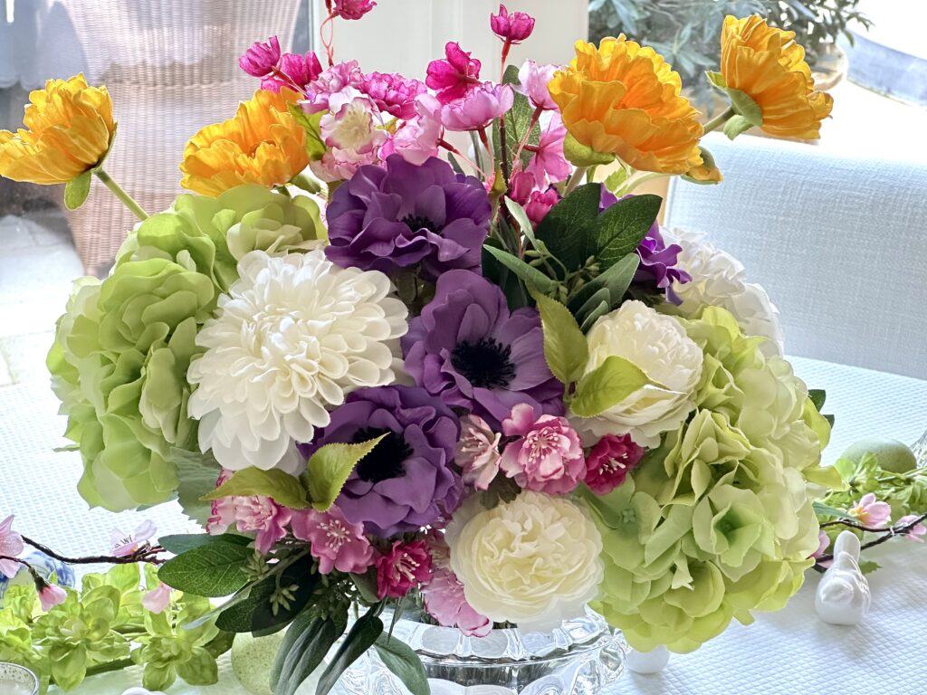 A Garden Inspired Easter Tablescape