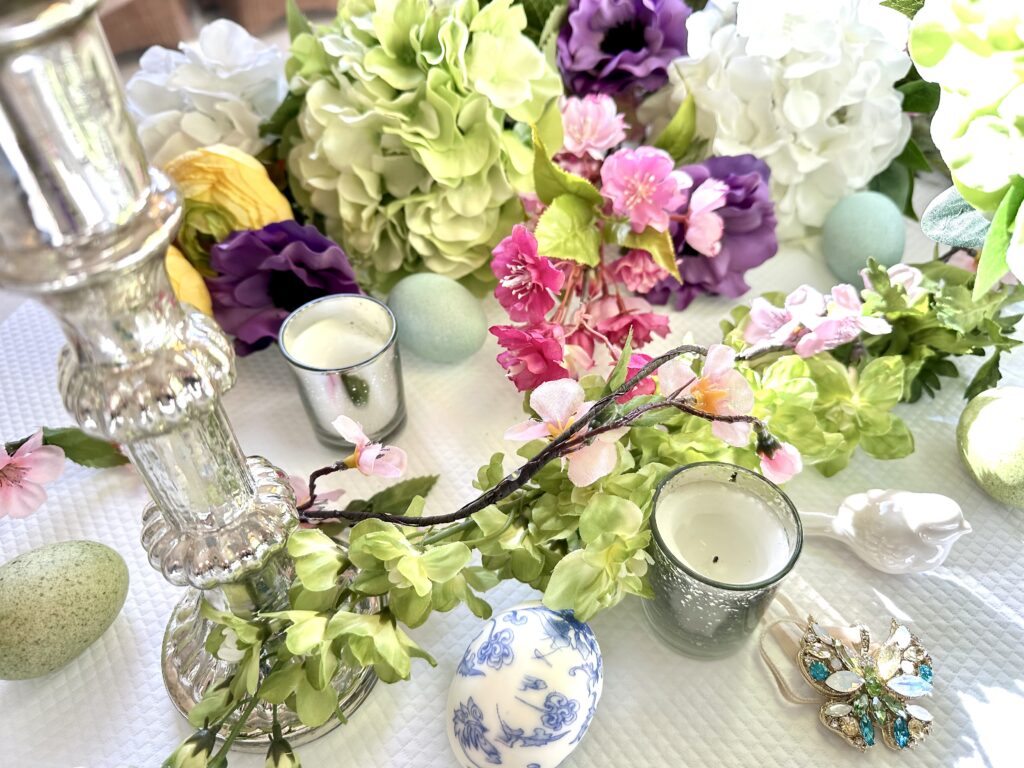 A Garden Inspired Easter Tablescape