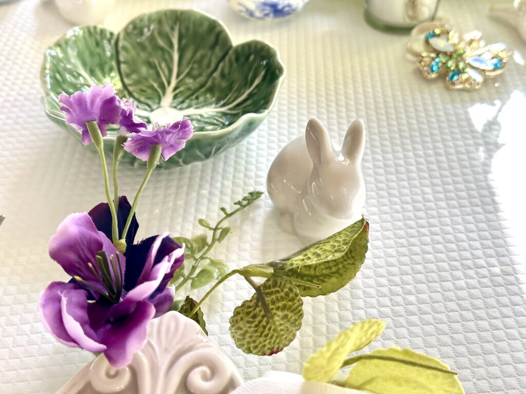 A Garden Inspired Easter Tablescape