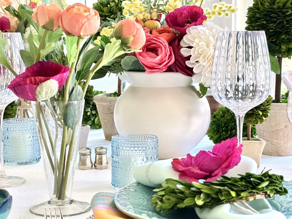 A Vibrant Spring Tablescape