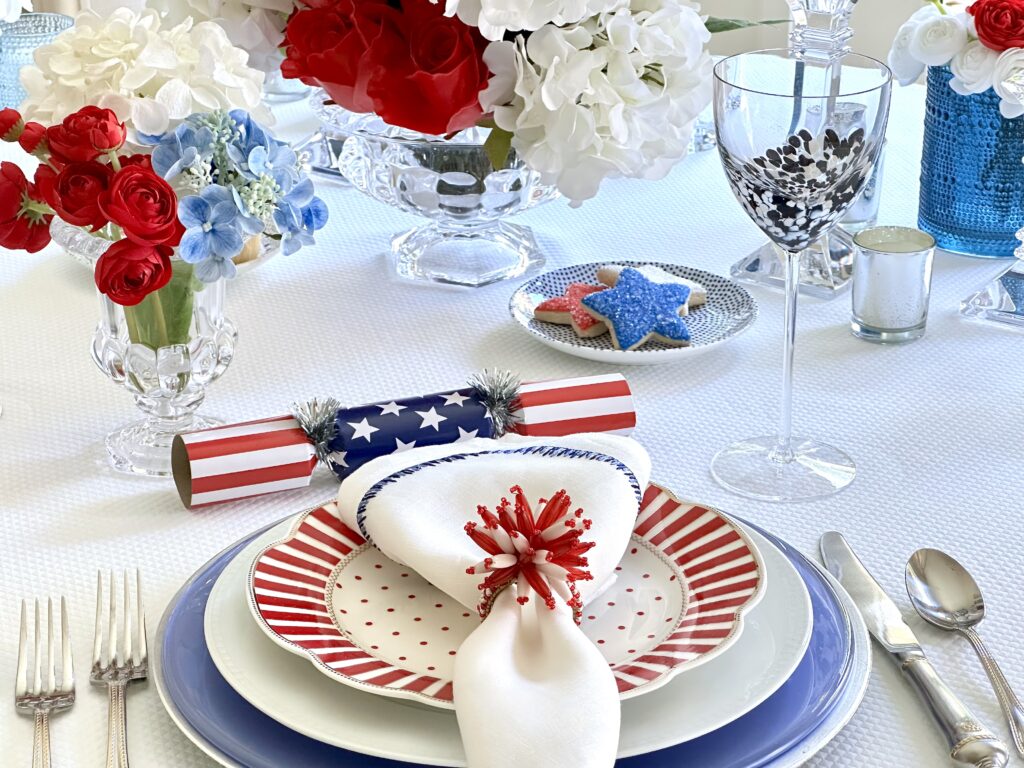 An Elevated Fourth of July Tablescape