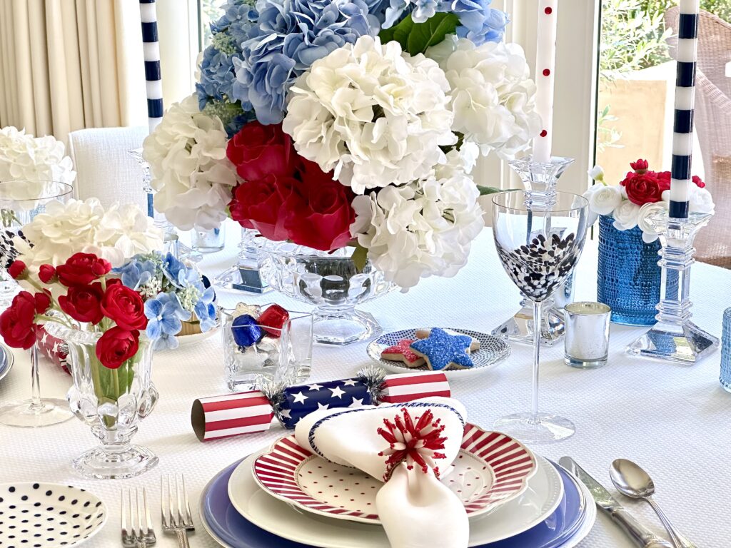 An Elevated Fourth of July Tablescape