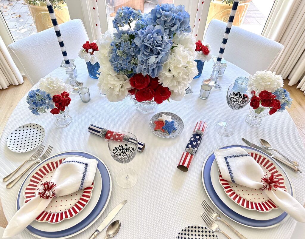 An Elevated Fourth of July Tablescape